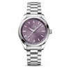 Montre Omega Seamaster Aqua Terra 150m Ladies Co-Axial Master Chronometer cadran violet bracelet acier 34 mm