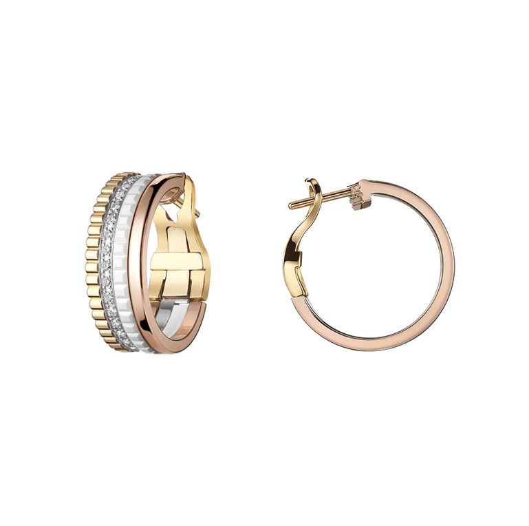 Ceramic hoop earrings hotsell