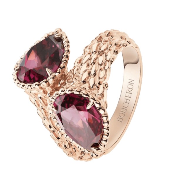 Boucheron Serpent Bohème Toi & Moi ring - Lepage