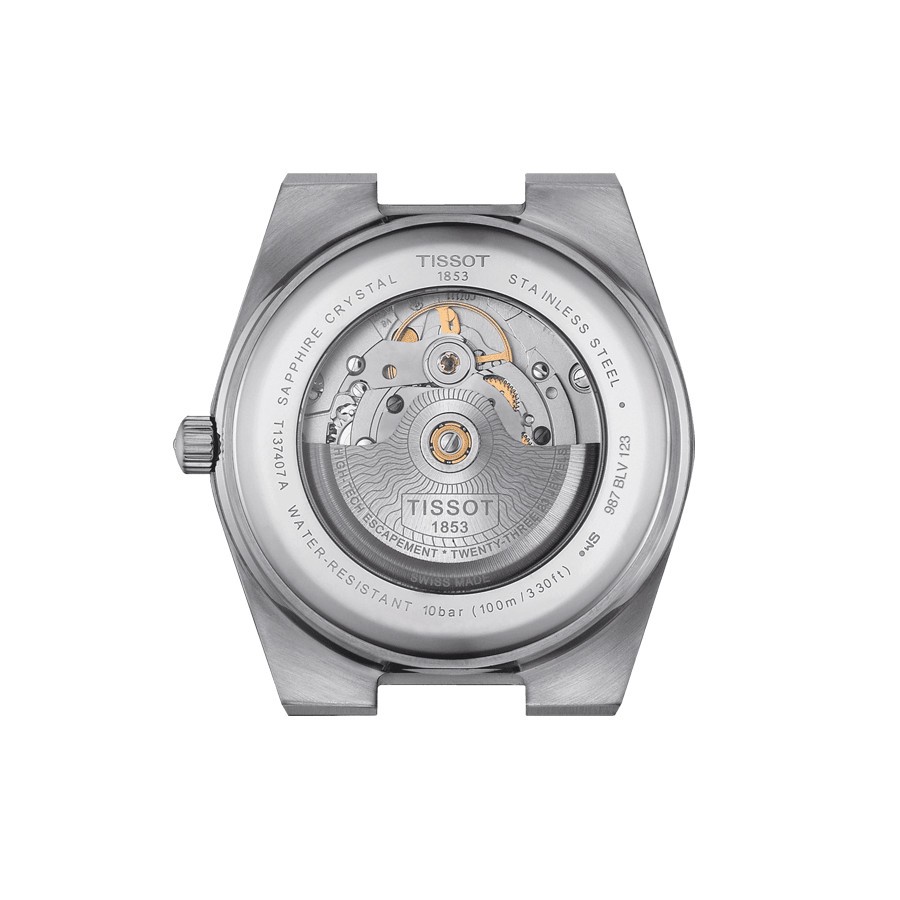 Montre Tissot PRX Powermatic 80 cadran vert bracelet acier 40 mm