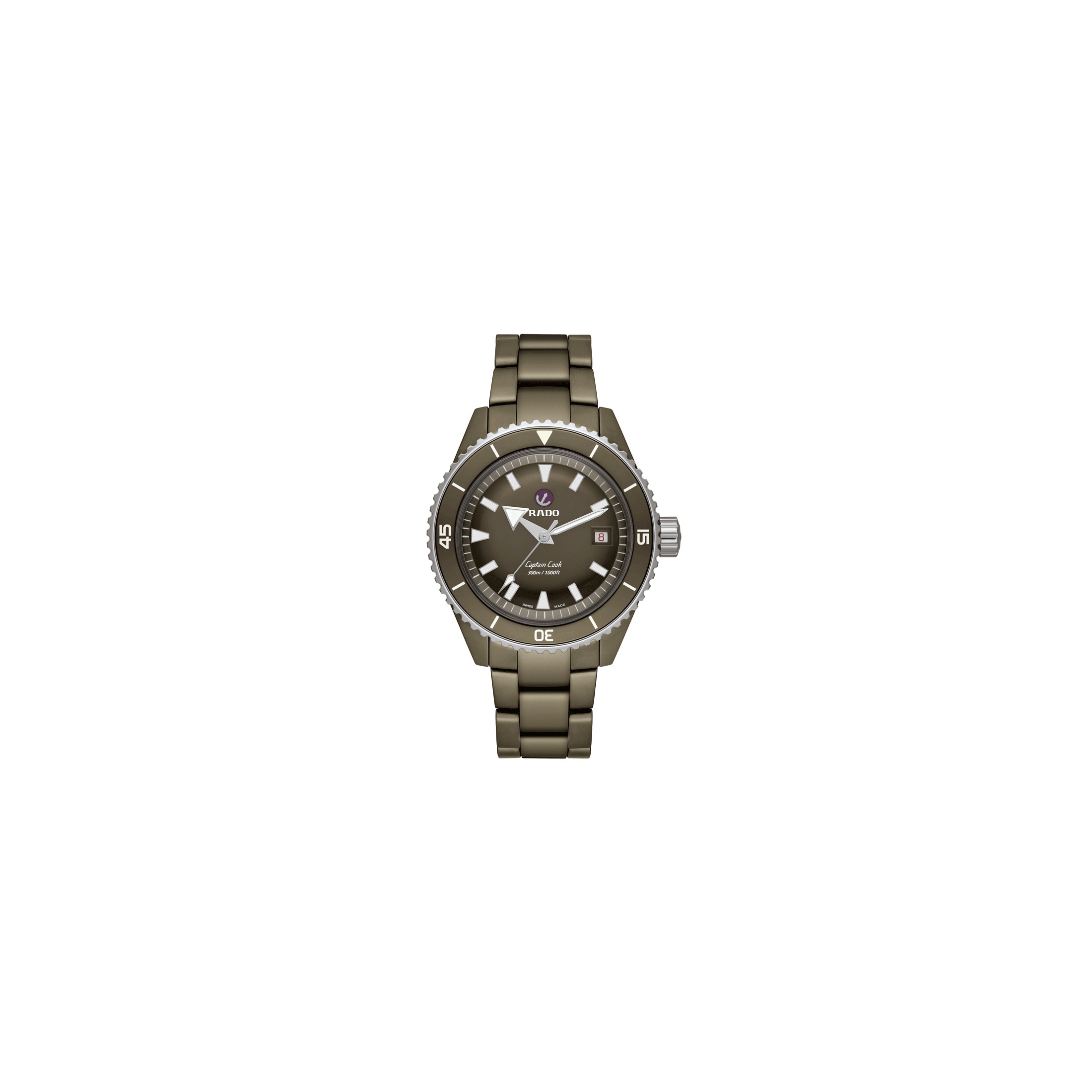 Rado Captain Cook Diver automatic watch 43 mm R32130312 Lepage