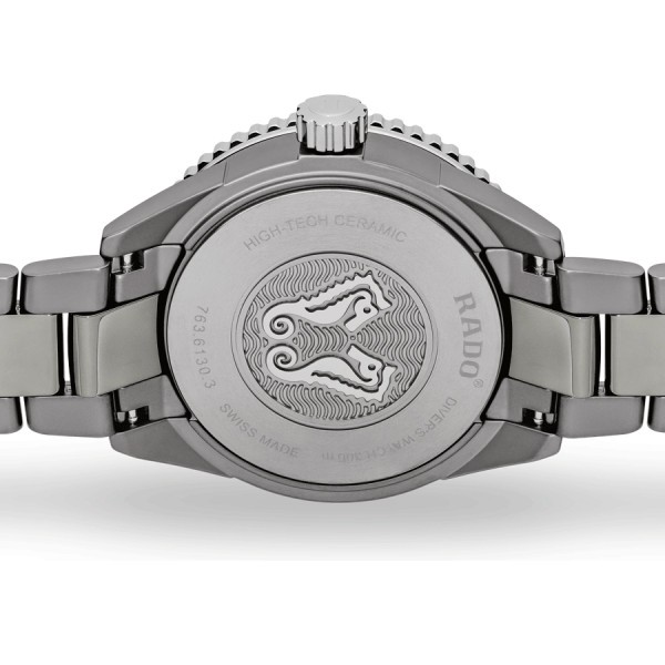 Rado Captain Cook High-Tech Ceramic Diver automatic watch blue dial grey ceramic bracelet 43 mm R32144202