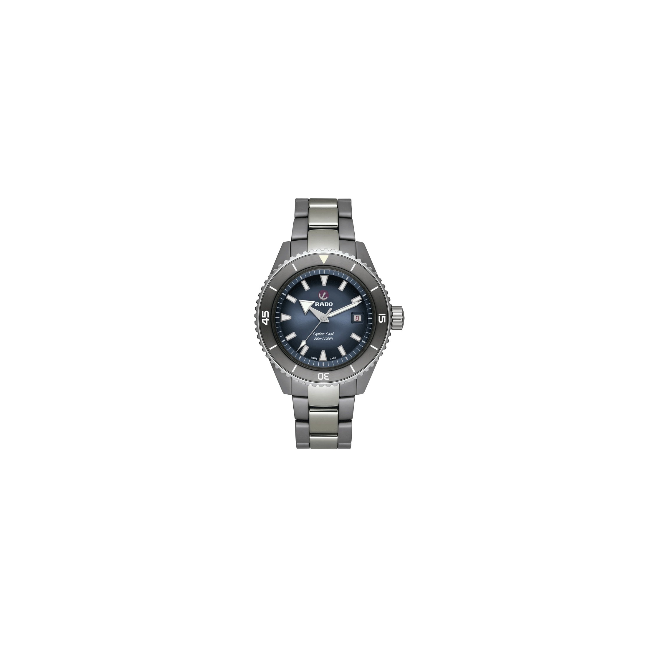 Rado Captain Cook Diver automatic watch 43 mm R32144202 Lepage