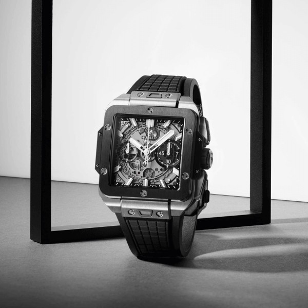 Titanium skeleton deals watch