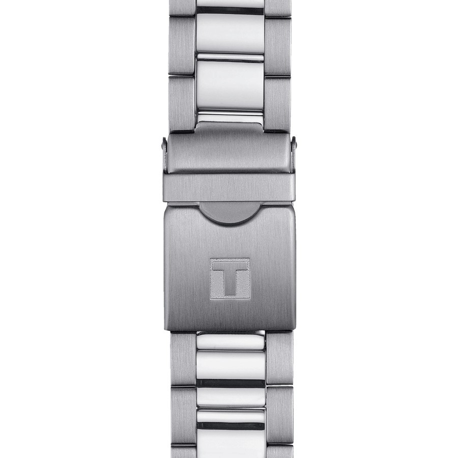 Tissot T-Sport Seastar 1000 Chronograph quartz watch black dial steel bracelet 45,5 mm