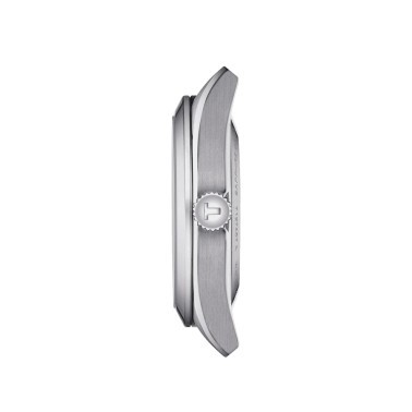 Montre Tissot T-Classic Gentleman Powermatic 80 Silicium cadran bleu bracelet acier 40 mm