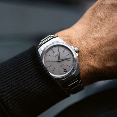Montre Oris ProPilot X Calibre 400 Titane automatique cadran gris bracelet titane 39 mm