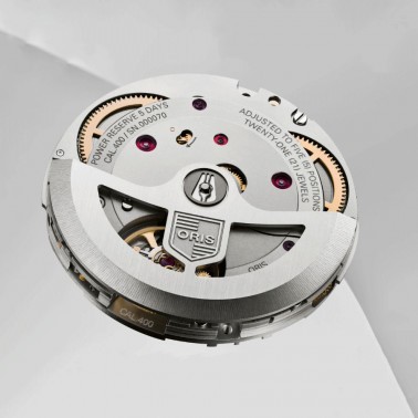 Montre Oris ProPilot X Calibre 400 Titane automatique cadran gris bracelet titane 39 mm