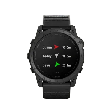 Garmin Tactix 7 Standard Edition watch with black silicone strap 51 mm 010-02704-01