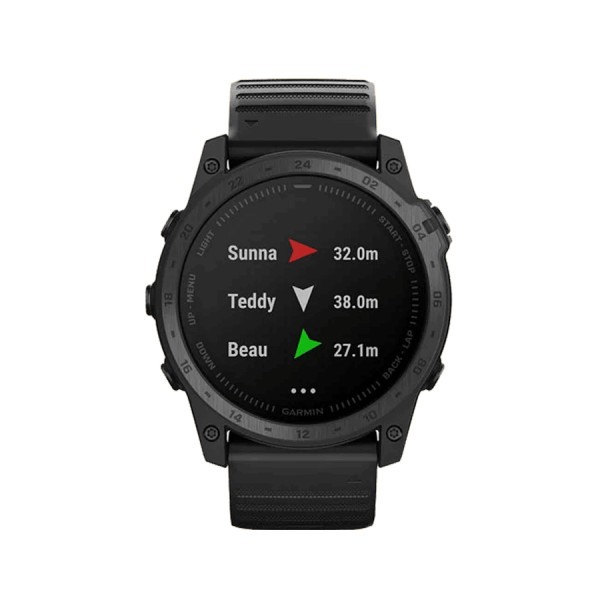 Garmin Tactix 7 Standard Edition watch with black silicone strap 51 mm 010-02704-01