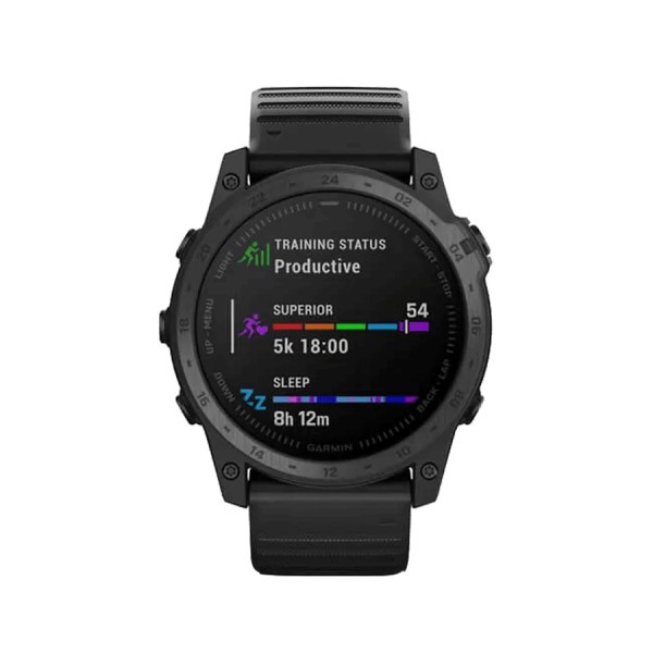 Montre Garmin Tactix 7 Standard Edition bracelet silicone noir 51 mm 010-02704-01