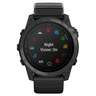Garmin Tactix 7 Standard Edition watch with black silicone strap 51 mm 010-02704-01