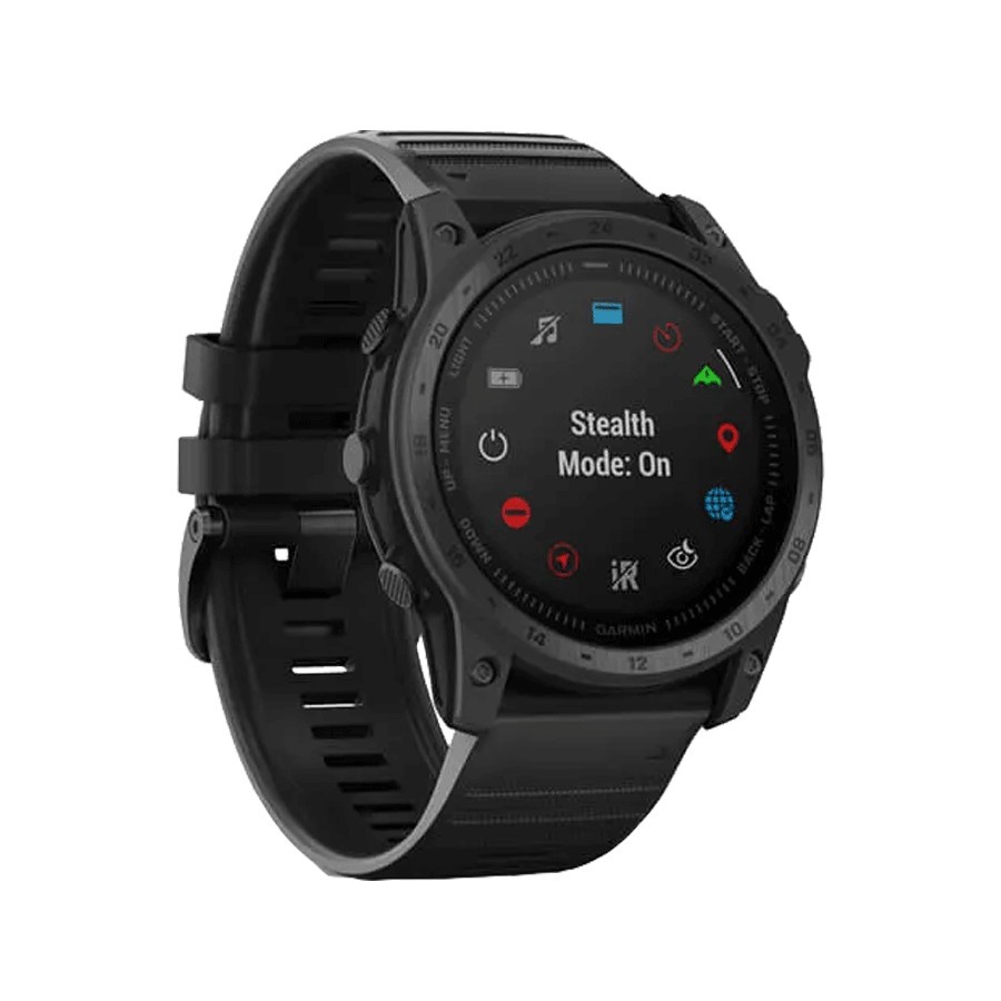 Garmin Tactix 7 Standard Edition watch with black silicone strap 51 mm 010-02704-01
