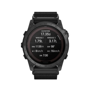 Montre Garmin Tactix 7 Pro Ballistics Edition bracelet nylon noir 51 mm 010-02704-21