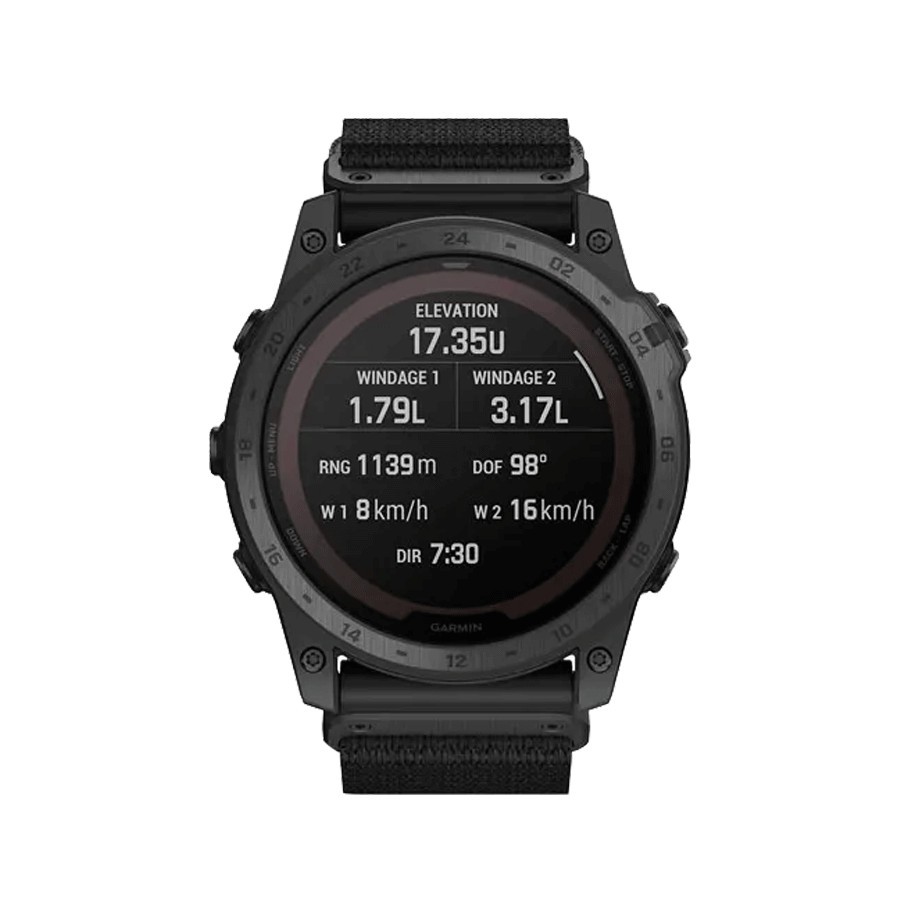 Montre Garmin Tactix 7 Pro Ballistics Edition bracelet nylon noir 51 mm 010-02704-21
