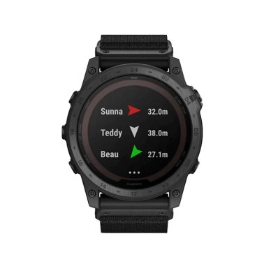 Montre Garmin Tactix 7 Pro Ballistics Edition bracelet nylon noir 51 mm 010-02704-21