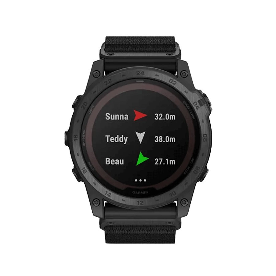 Montre Garmin Tactix 7 Pro Ballistics Edition bracelet nylon noir 51 mm 010-02704-21