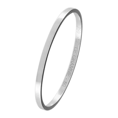 Alliance Le Gramme La 1g en or blanc 750 Lisse Poli LG_AOBPO011_01