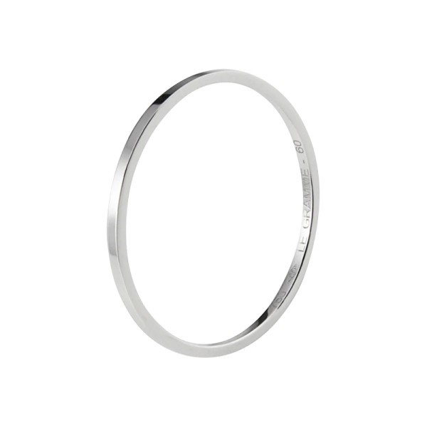 Alliance Le Gramme La 1g en or blanc 750 Lisse Poli LG_AOBPO011_01