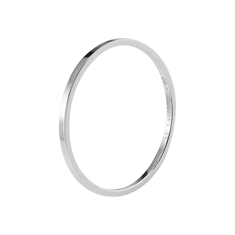 Alliance Le Gramme La 1g en or blanc 750 Lisse Poli LG_AOBPO011_01