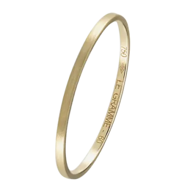 Alliance Le Gramme La 1g en or jaune 750 Lisse Brossé LG_AOJBR011_01