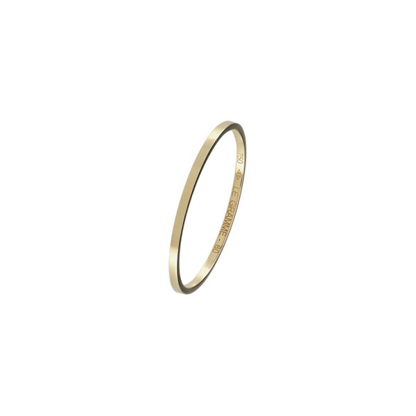 Le Gramme La 1g wedding ring in yellow gold 750 Smooth Polished