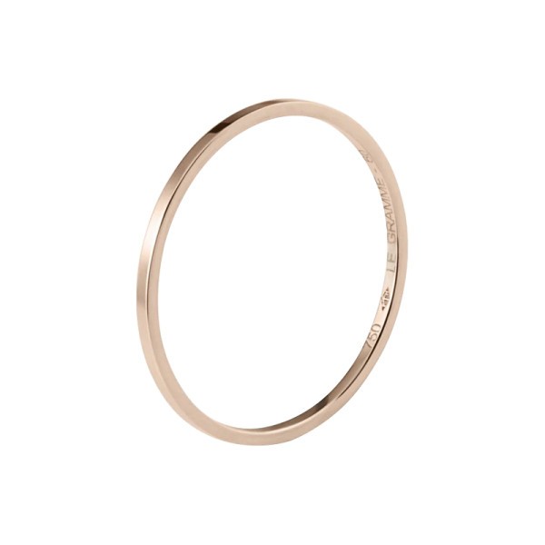 Alliance Le Gramme La 1g en or rouge 750 Lisse Poli LG_AORPO011_01