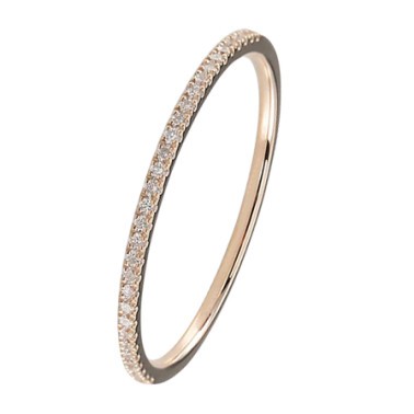 Alliance Le Gramme La 1g en or rouge 750 Lisse Poli et diamants en demi-tour LG_AORPO012_01