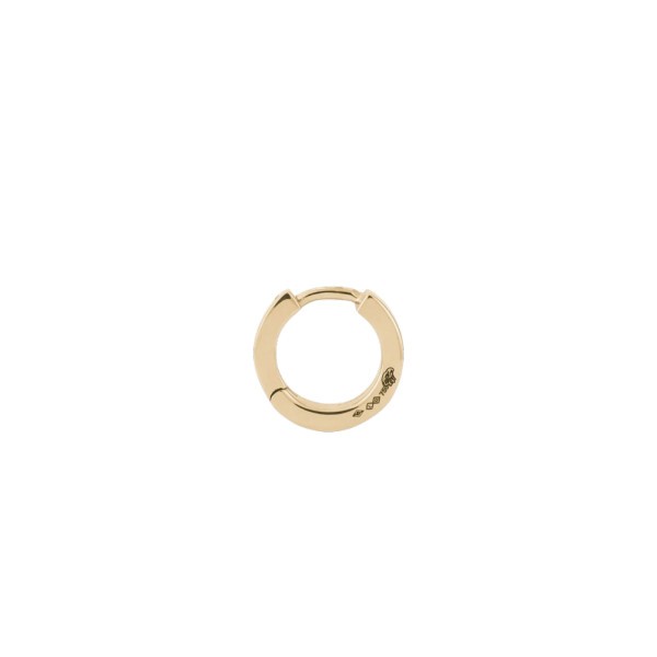 Earring Le Gramme Ruban in yellow gold 750 Smooth Polished