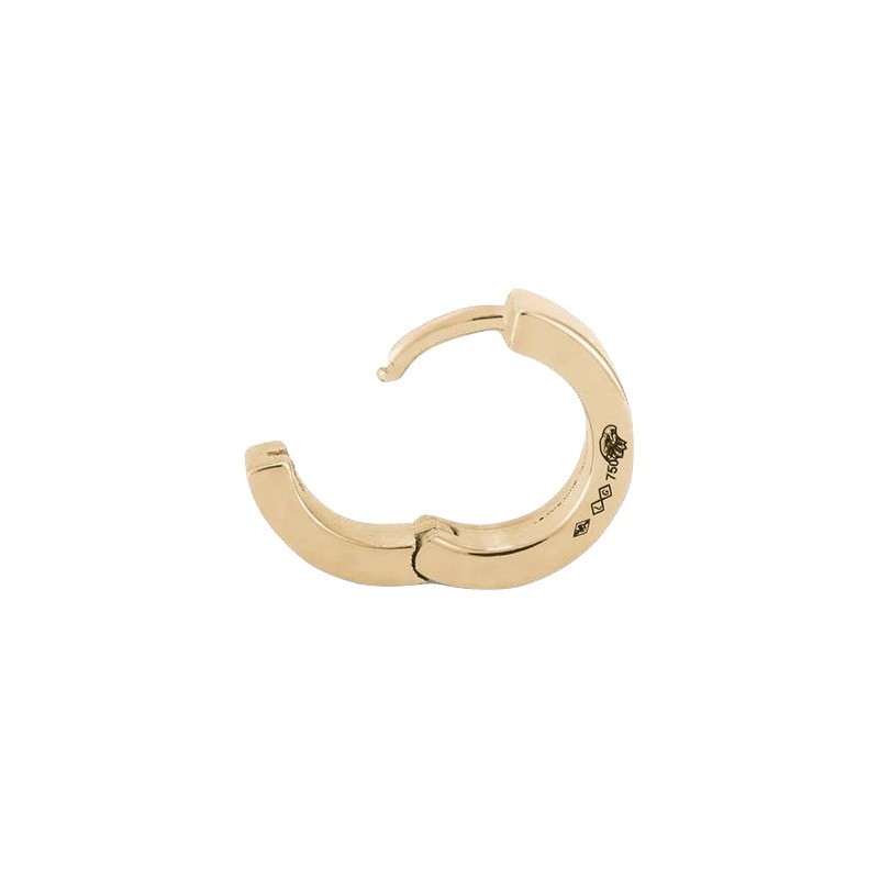 Boucle d'oreille Le Gramme Ruban en or jaune 750 Lisse Poli 1,9 gr LGCOJPO011119