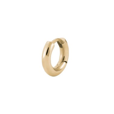 Boucle d'oreille Le Gramme Jonc en or jaune 750 Lisse Poli  1,3 gr LGCOJPO0611113
