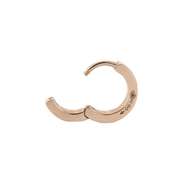 Boucle d'oreille Le Gramme Ruban en or rouge 750 Lisse Poli 1,9 gr LGCORPO011119