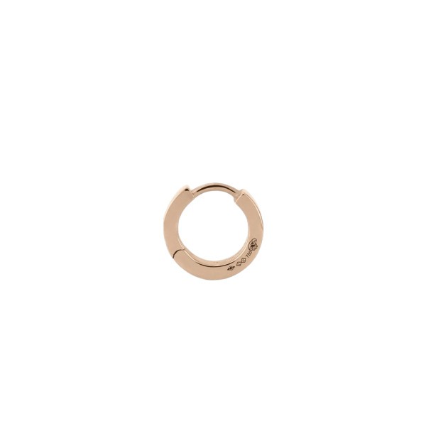 Earring Le Gramme Ruban in Smooth Red Gold 750 Polished