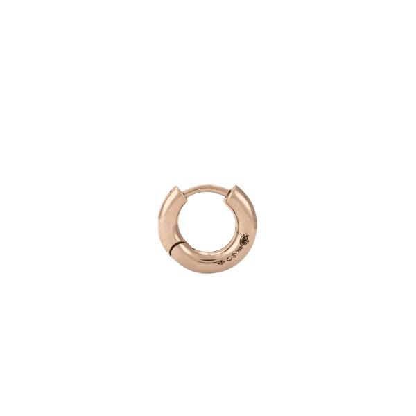 Earring Le Gramme Jonc in Smooth Red Gold 750 Polished
