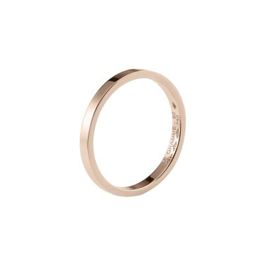 Alliance Le Gramme Ruban La 3g en or rouge 750 Lisse Poli LGAORPOF01103