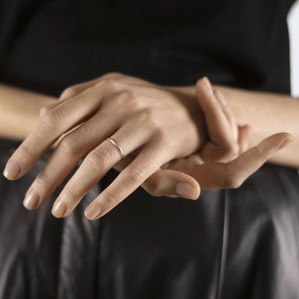 Alliance Le Gramme Demi-Jonc La 1g en or rouge 750 Lisse Poli LG_AORPODJ011_01