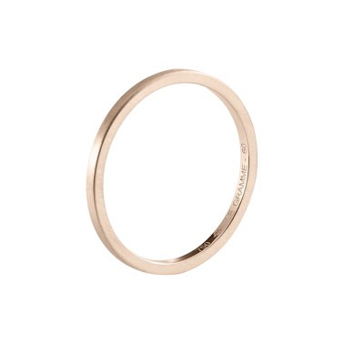 Alliance Le Gramme Ruban 1,4 mm La 2g en or rouge 750 Lisse Brossé LG_AORBRF011_02