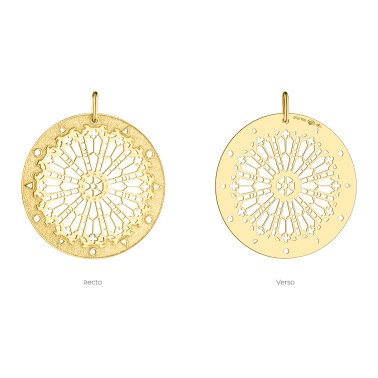 Lepage Colette 100 year medal in yellow gold