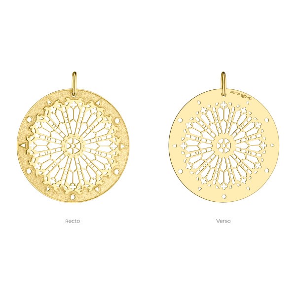 Lepage Colette 100 year medal in yellow gold