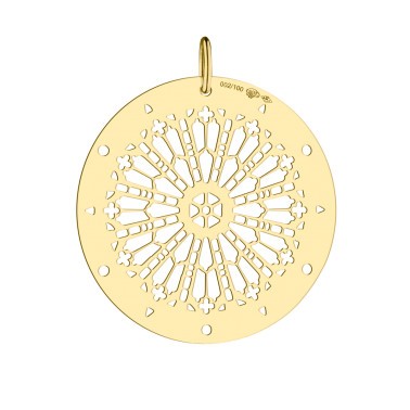 Lepage Colette 100 year medal in yellow gold