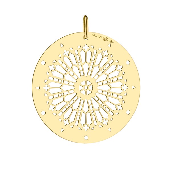 Lepage Colette 100 year medal in yellow gold