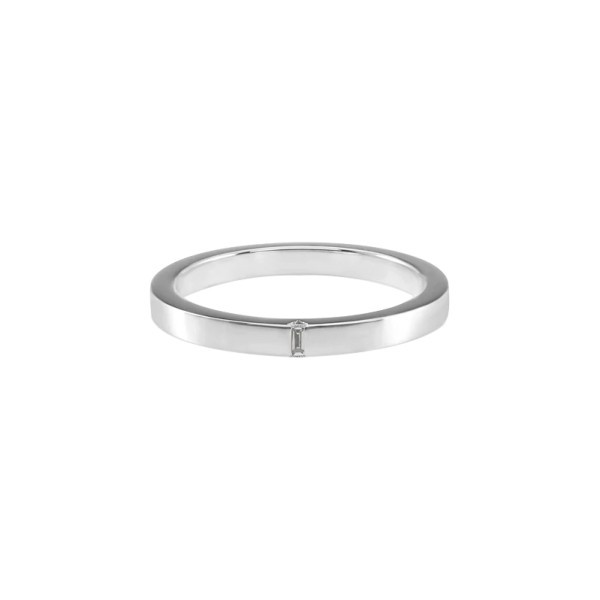 Alliance Le Gramme Ruban 2 mm La 5g en or blanc 750 Lisse Poli et diamant LG_AOBPO016_05
