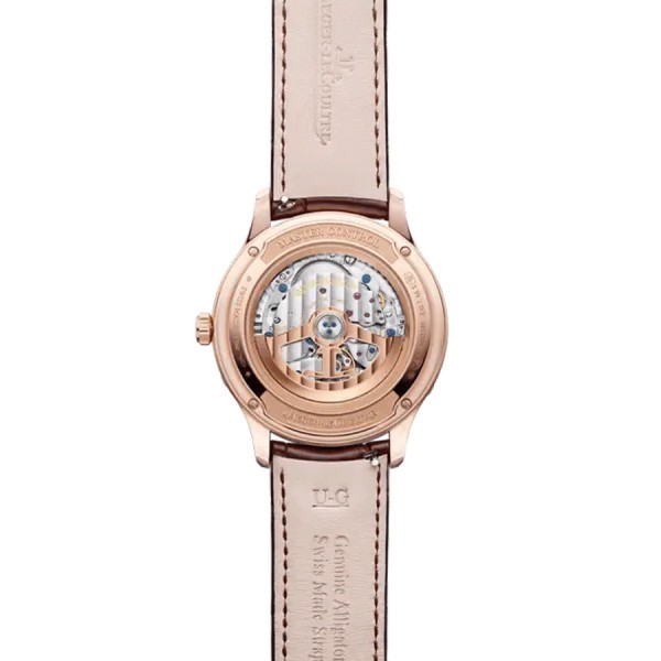  Montre Jaeger-LeCoultre Master Control Calendar automatique or rose bracelet cuir 40 mm
