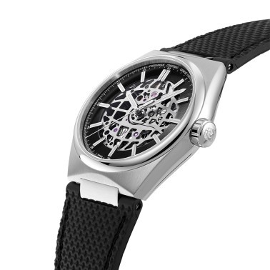 Frédérique Constant Highlife Automatic Skeleton watch black dial steel bracelet 39 mm