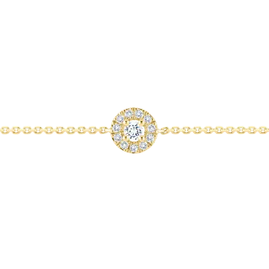 Bracelet Lepage Coquette en or jaune et diamants LEP5D20CJ