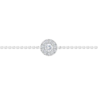 Bracelet Lepage Coquette en or blanc et diamants LEP5D20CG
