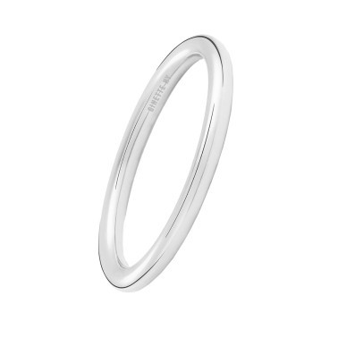 Alliance Ginette NY Be Mine Mini en or blanc