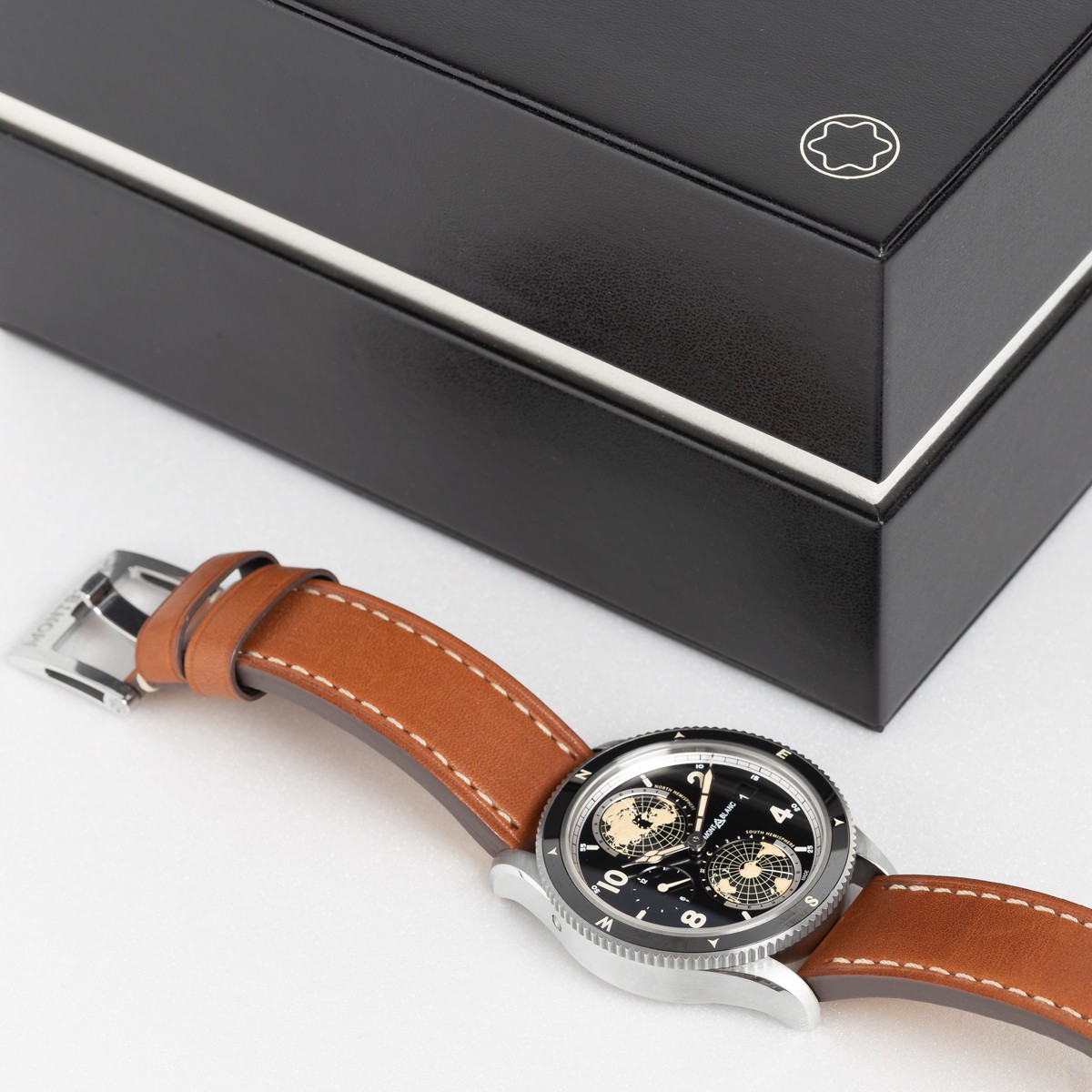 Pre Owned Montblanc 1958 Geosphere Ref. MB119286 Full Set Lepage