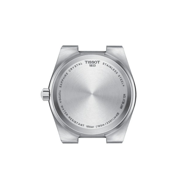 Montre Tissot T-Classic PRX quartz cadran bleu clair bracelet acier 35 mm T137.210.11.351.00