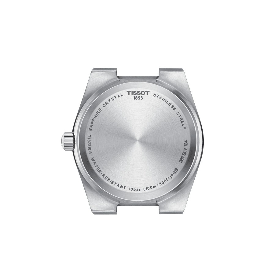 Montre Tissot T-Classic PRX quartz cadran bleu clair bracelet acier 35 mm T137.210.11.351.00